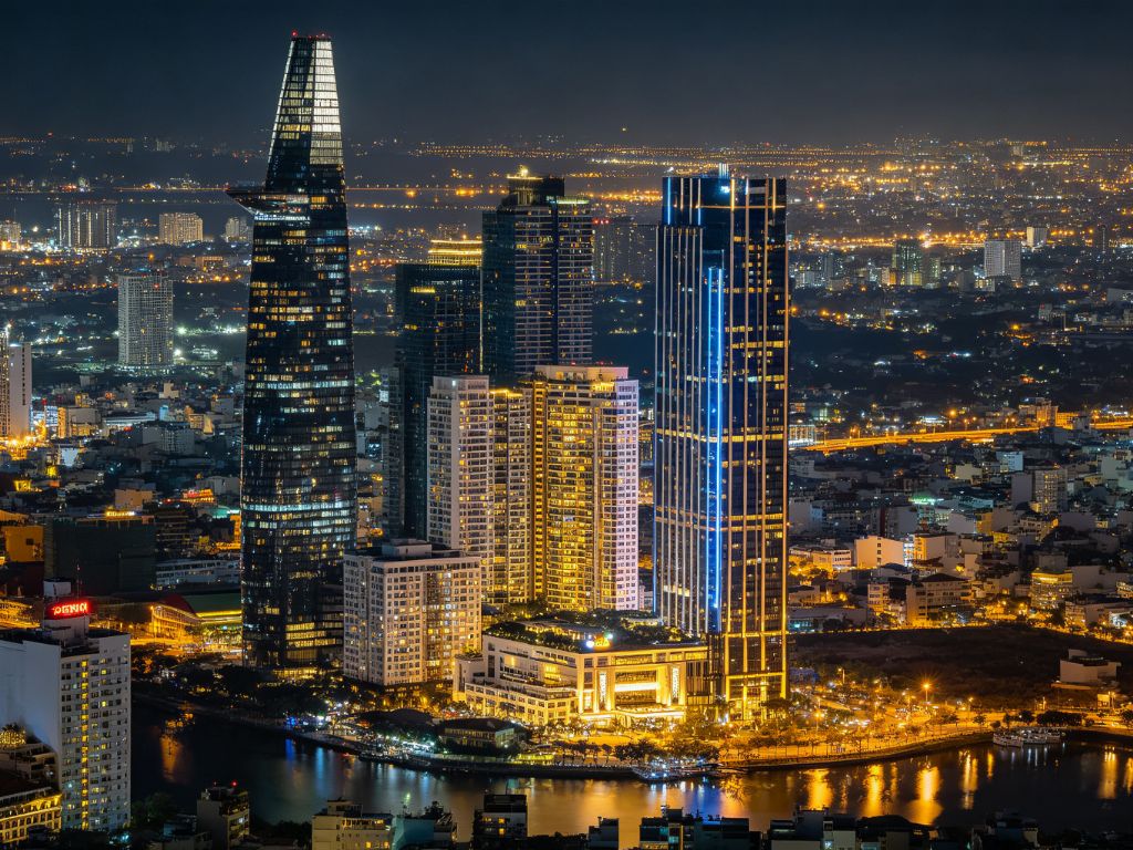 河内城市夜景